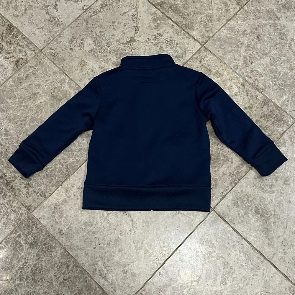 Gap Lightweight Zip Up Jacket NEW Size 2T Toddler Boy Blue Orange
